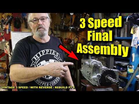 Harley Shovelhead Transmission Rebuild: Zero‑Error Final Assembly (3‑Speed w/ Reverse)