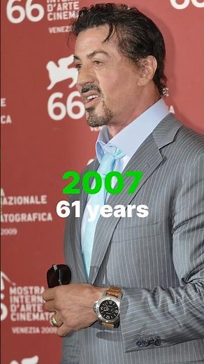 Sylvester Stallone (Rambo) Evolution Then vs Now