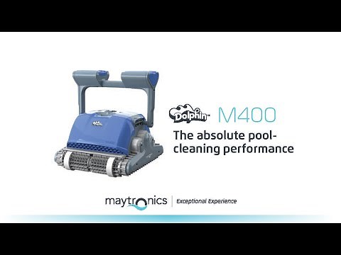 Maytronics M400 robotic pool cleaner top features
