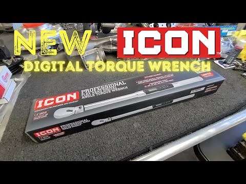 NEW Icon digital torque wrench DATW12-250