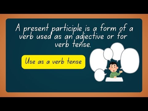 Present Participle in Tenses In ENGLISH