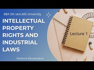 Intellectual property rights ,MG University ,BBA syllabus(5th sem)