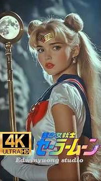 【Sailor Moon 4K Live-Action Transformation 美少女战士真人版4K动画】#SailorMoon4K #SailorMoonLiveAction#美少女战士真人版