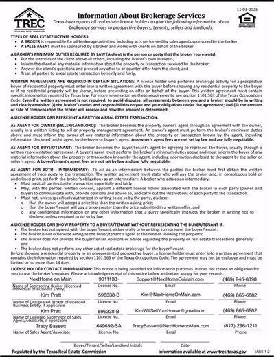 Tracy Bassett on Instagram: "📌 Texas Real Estate Consumer Notices (Required Info) — Posted for You If you’re buying, selling, or renting in Texas, you’ll see two important documents referenced a lot. I keep them posted so you can easily review them anytime: ⸻ 1) TREC Consumer Protection Notice (CPN) This is a public notice from the Texas Real Estate Commission (TREC) that helps consumers: ✅ Learn how to verify a license (agent/broker/inspector) ✅ Understand how to file a complaint with TREC if