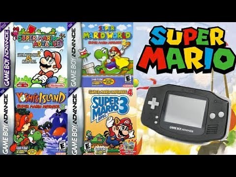 Super Mario Advance 1,2,3 y 4 (GBA) rom Des... Español