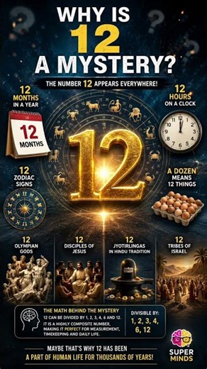 The Hidden Math Behind Number 12🔥