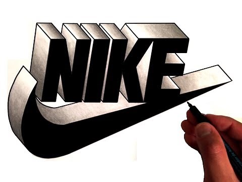 Artist Draws Famous Logos in 3D