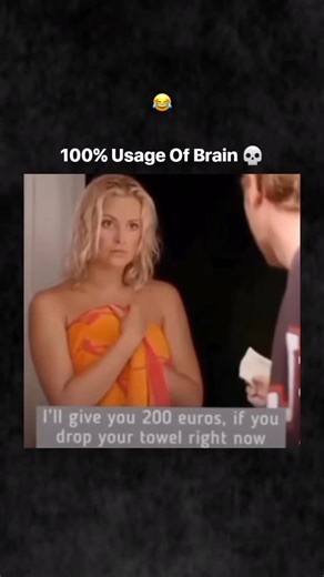 Paradoxically Boring | Funny Reels on Instagram: "This clip is peak Dutch awkward comedy from Sluipschutters — the kind where you laugh… and then immediately question humanity. In the sketch, a guy offers his neighbor 200 euros to “drop her towel.” She’s like, easy money, thanks bestie. But seconds later she finds out the plot twist: bro wasn’t paying for a “show”… he was just returning money he already owed her husband. So basically: She thought she finessed a stranger. Turns out she just colle