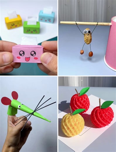 64K views · 410 reactions | Easy Crafts for Kids to Boost Their Creativity | Kids Planet | Facebook