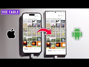Transfer photo from iPhone to Android with Cable (Quick & Easy)