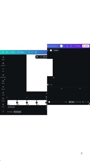 How to add page numbers in Canva #canva #canvatutorial