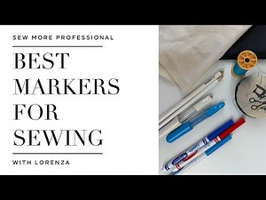 Best fabric markers for sewing [SEWING]