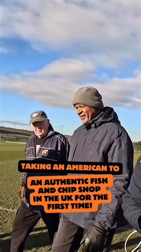 Wombwell Main Football Club on Instagram: "Taking an American to an authentic Fish and Chip Shop in the UK! We took @ariofamerica to Seabirds in Wombwell in Barnsley for her dinner! How do you pronounce tartare sauce? Ariel and her dad Chester came over from Orlando in Florida to meet us and play Walking Football at the weekend! #fishandchips #usa #football #Foodie #fishshop"