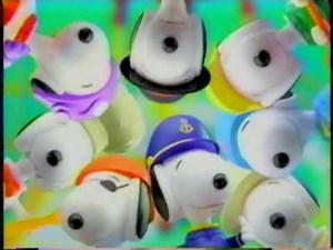 2003年 マクドナルド ハッピーセット スヌーピー CM