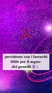 64K views · 862 reactions | Previsione con i tarocchi 2026 per il segno dei Gemelli  | Incantesimo del Giorno - di Francesco Pi | Facebook