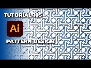 How to Create Islamic Geometric Pattern in Adobe Illustrator | Advanced Interlocking Design Tutorial