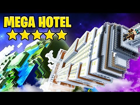 COSTRUISCO IL MEGA HOTEL PIÙ COSTOSO E SICURO DI MINECRAFT!!