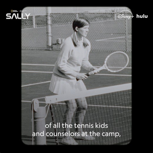 3.9K views · 93 reactions | Who knew tennis could make you a better astronaut? From the racket to the rocket, Sally Ride put 110% of herself into everything she did. #SALLYfilm is now streaming on Disney+ and Hulu. | National Geographic Documentary Films | Facebook
