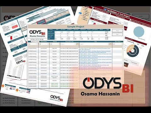 Power BI Report Demo - Project Document Status based on Data from Aconex