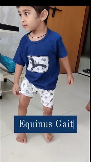 Gait Series: 2/9 EQUINUS #equinusgait#typesofgait#neurophysiotherapy#paediatrics#gait#rehabilitation