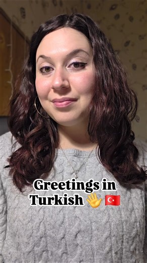 Turkish greetings for everyday use 🇹🇷 #easyturkish #türkçe #learnturkish