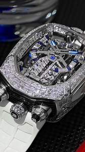 1.7M views · 56K reactions | x @bugatti When the pinnacle of high jewelry meets the power of an icon. The Bugatti Chiron Tourbillon Baguette, a masterpiece invisibly set with baguette-cut gems, reflects the unmatched precision and artistry that defines Jacob & Co. Crafted with over 500 components, this timepiece is a celebration of innovation and luxury, inspired by the legendary Bugatti Chiron. #Jacobandco #Bugatti #Inspiredbytheimpossible | Jacob & Co. | Facebook