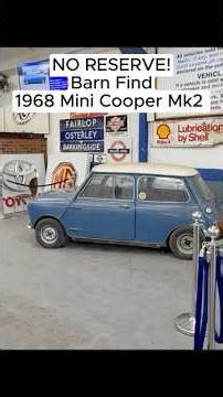 Barn Find 1968 Austin Mini Cooper MK2 #classicmini #minicooper #barnfind #classiccar #1960s