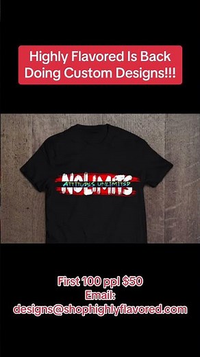 Highly Flavored is Doing Custom Designs and Custom Logos Again