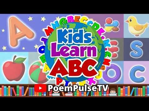 A to Z Alphabet learning Song Kids | PoemPulseTV