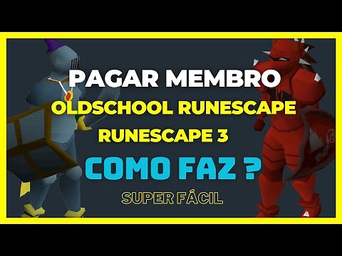 Member/Subscription P2P in Runescape Oldschool (OSRS) or Runescape 3 (RS3) PT-BR