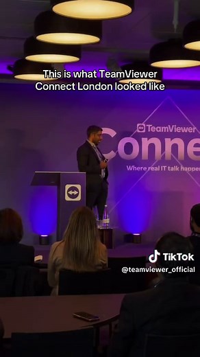 One room and hundreds of conversations. 🇬🇧 Here's a look back at TeamViewer Connect London. #teamviewer #TeamViewerConnect #london #techtok #event