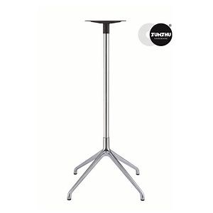 [Hot Item] High Tall Bar Table Base Four Star Chrome Aluminium Base for Office Table