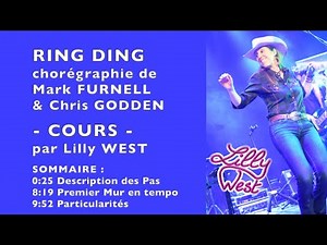 [COURS] RING DING de Mark FURNELL & Chris GODDEN, enseignée par Lilly WEST