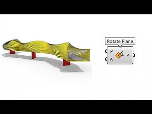 Parametric Bridge (Rhino Grasshopper Pufferfish)