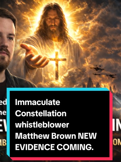 Immaculate Constellation whistleblower Matthew Brown NEW EVIDENCE COMING. #ufo #uap #immaculateconstellation #alien #disclosure