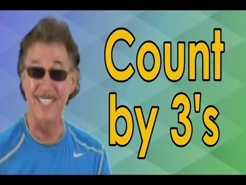 Count by 3 | Skip Count by 3 | Skip Counting | Skip Counting Song | Jack Hartmann