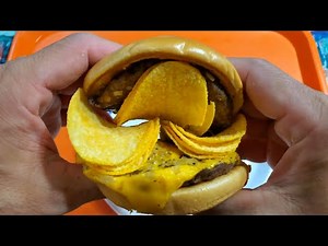 Put a layer of Pringles Cheddar Cheese in McDouble Burger