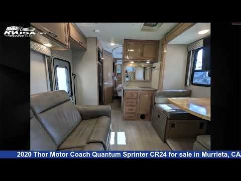 Beautiful 2020 Thor Motor Coach Quantum Sprinter Class C RV For Sale in Murrieta, CA | RVUSA.com