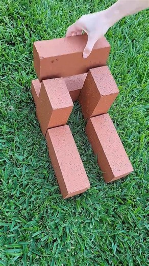 How to Build a Temporary Stove with Just 9 Bricks! 🧱🔥 #diy #outdoorlife