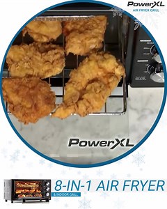 36K views · 3.7K reactions | Upgrade your kitchen with the versatile 8-in-1 PowerXL Air Fryer Grill. Cooking presets include air fry, grill, rotisserie, bake, roast, pizza, reheat, and toast. ✅ Free Shipping ✅ 1 Year VIP Warranty ✅ 90 Day Money Back Guarantee | PowerXL | Facebook