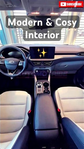 Inside Ford Escape 2025 White Interior – Comfort & Tech Combined 🚙✨