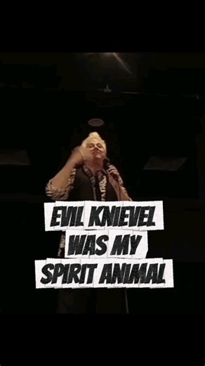 Showtime D.Scott on Instagram: "Evil Knievel was my spirit animal #standup #genx #70s #standupcomedy #comedy #evilknievel #fyp"