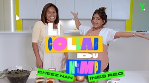 47K views · 154 reactions | "J'ai triché pendant l'émission de Cyril Lignac : j'avais un commis, il était caché"  D'un côté Ines Reg, qui n'a jamais coupé un seul oignon de sa vie, et de l'autre Cheez Nan, qui a sorti le livre de recette "Bienvenue à la Khantoche"  ça donne forcément une Collab du Nimp mémorable en cuisine ‍ | melty | Facebook