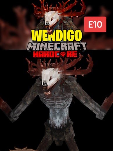Sobreviví al MOD más MORTAL de MINECRAFT - En este video intentaré sobrevivir al Wendigo… una criatura aterradora, nacida del canibalismo humano y condenada a vagar por los bosques eternamente. Nuestra misión será clara: cazar al Wendigo usando diferentes armas… …o convertirme en su próxima presa. Porque en este bosque… el cazador… también puede ser cazado. #Minecraft #extreme #fyp #wendigo #survival