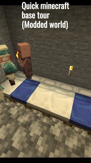 Quick minecraft base tour MODDED WORLD