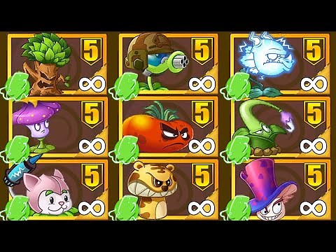 Tournament All Best Legend Plants In PVZ 2 China - Plants Vs Zombies 2 Chinese Version