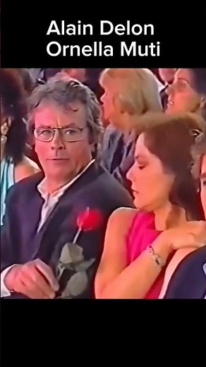 Alain Delon and Ornella Muti