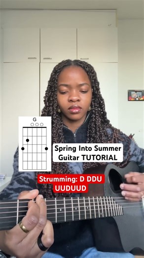 Spring Into Summer (Guitar Tutorial) Lizzy McAlphine #shorts #guitartutorial