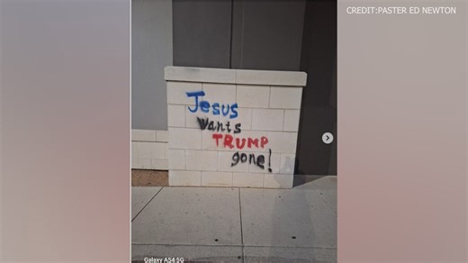 San Antonio church, other locations vandalized with 'No Kings' graffiti amid protests