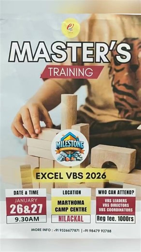 Excel VBS 2026 | Masters Training